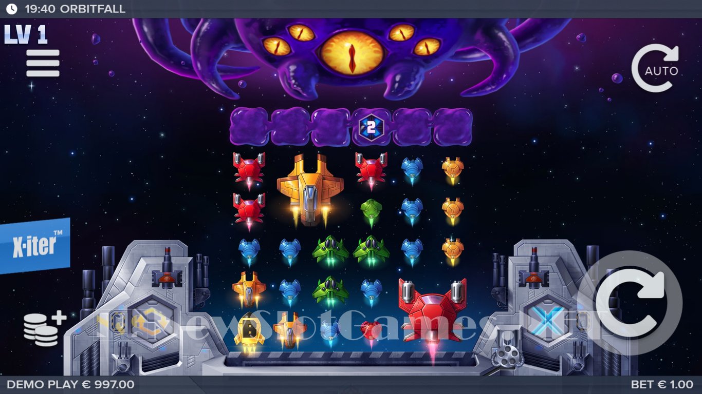 Orbitfall Slot Slot Image in Demo - pic. 2