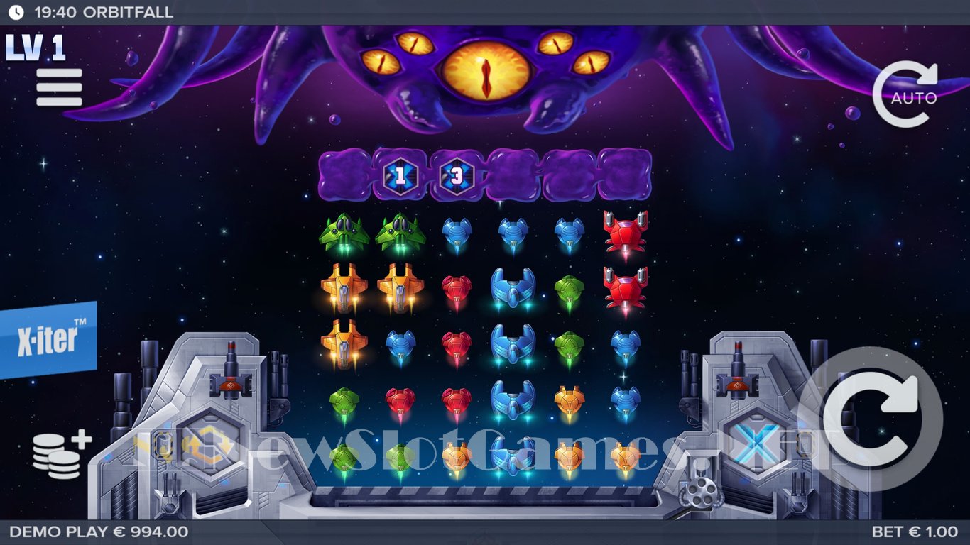 Orbitfall Slot Slot Image in Demo - pic. 4