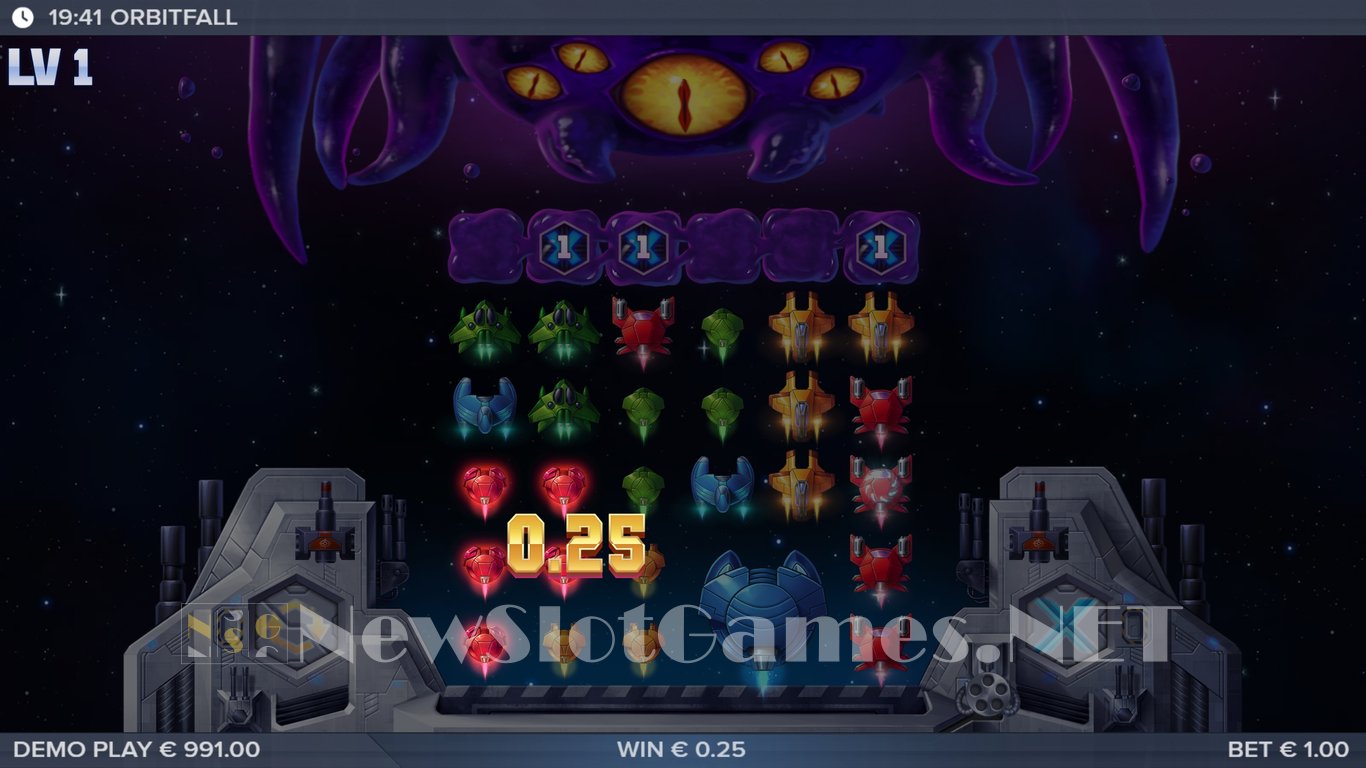 Orbitfall Slot Slot Image in Demo - pic. 5