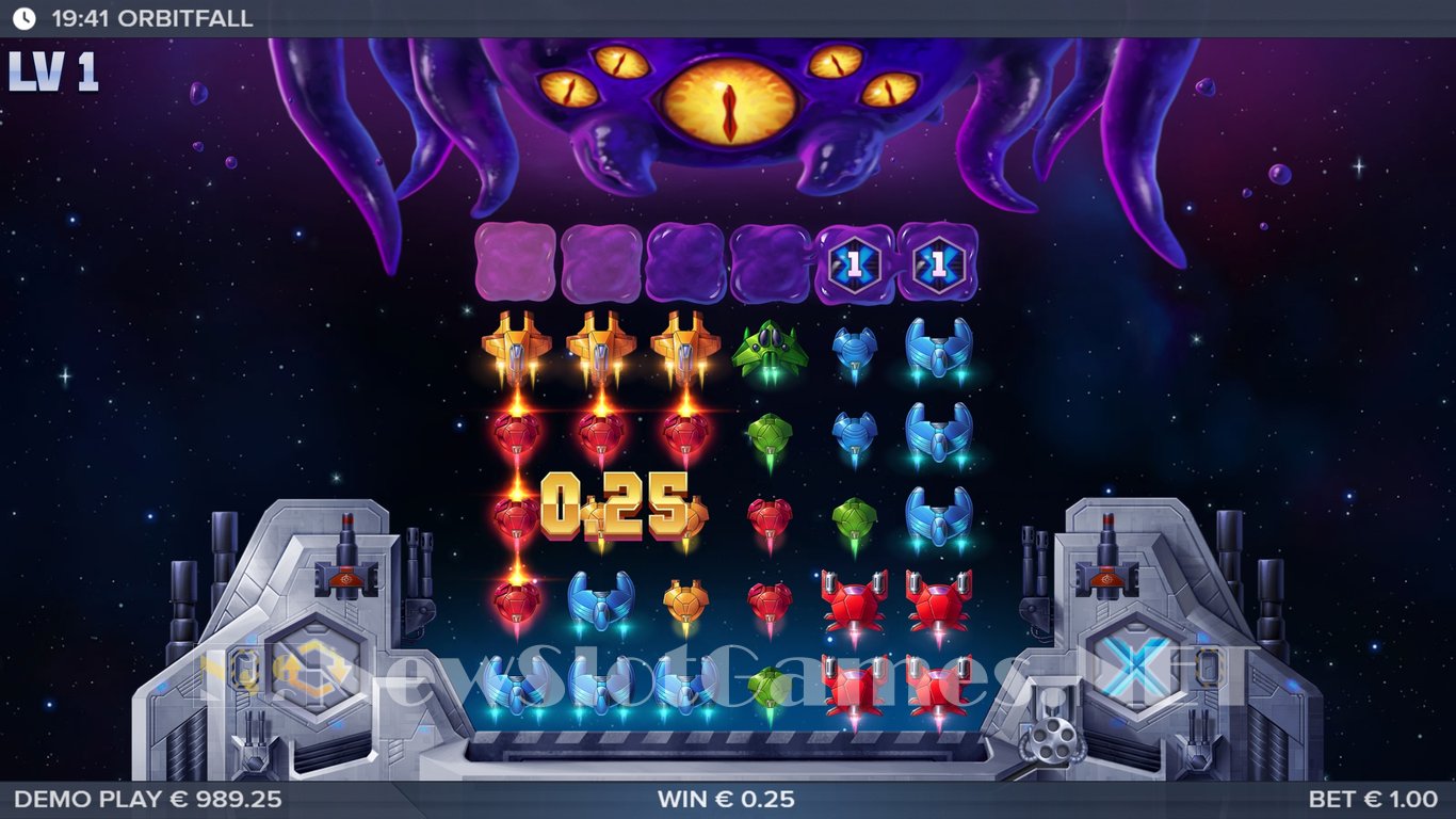 Orbitfall Slot Slot Image in Demo - pic. 7