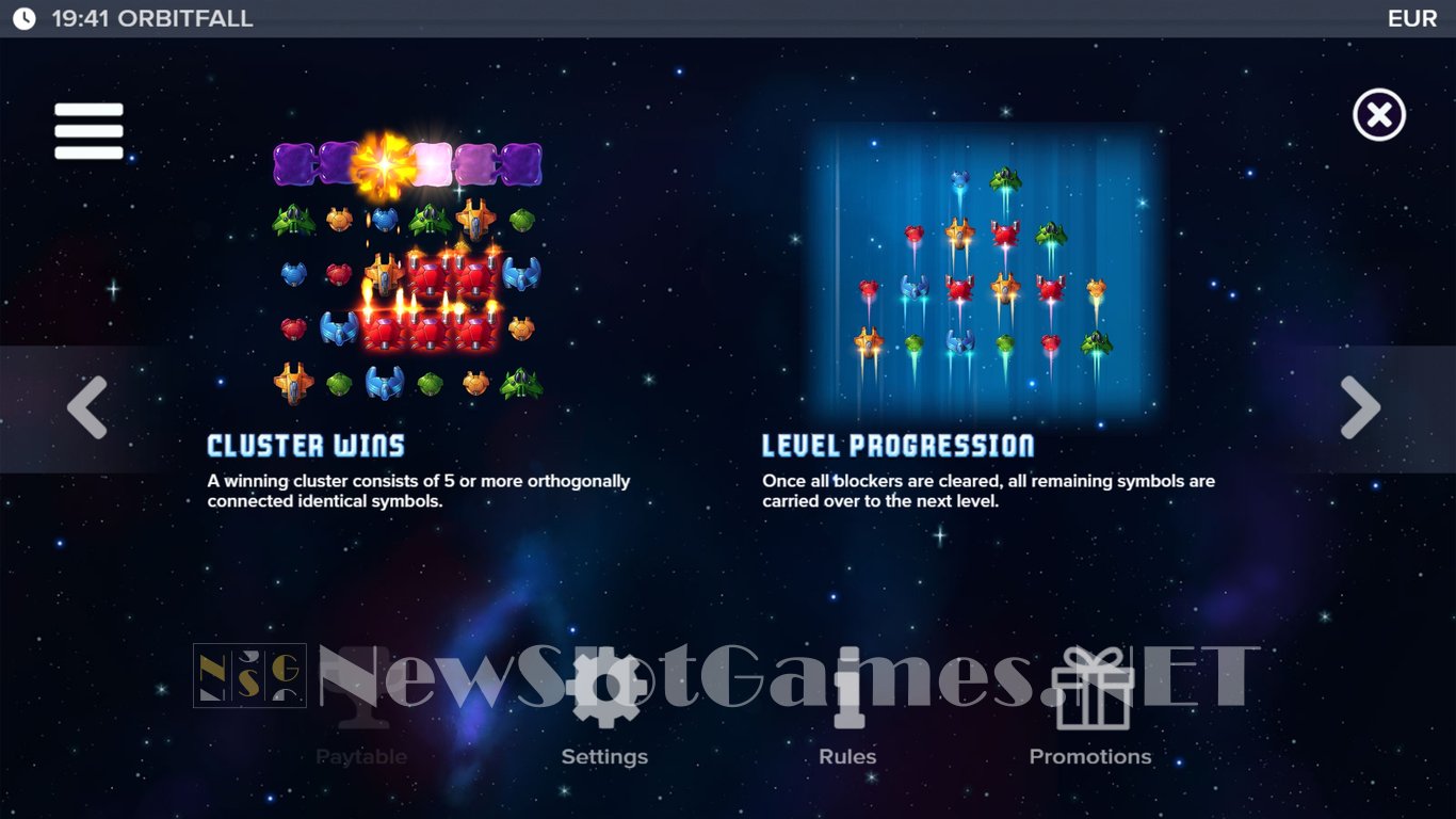 Orbitfall Slot Slot Image in Demo - pic. 9