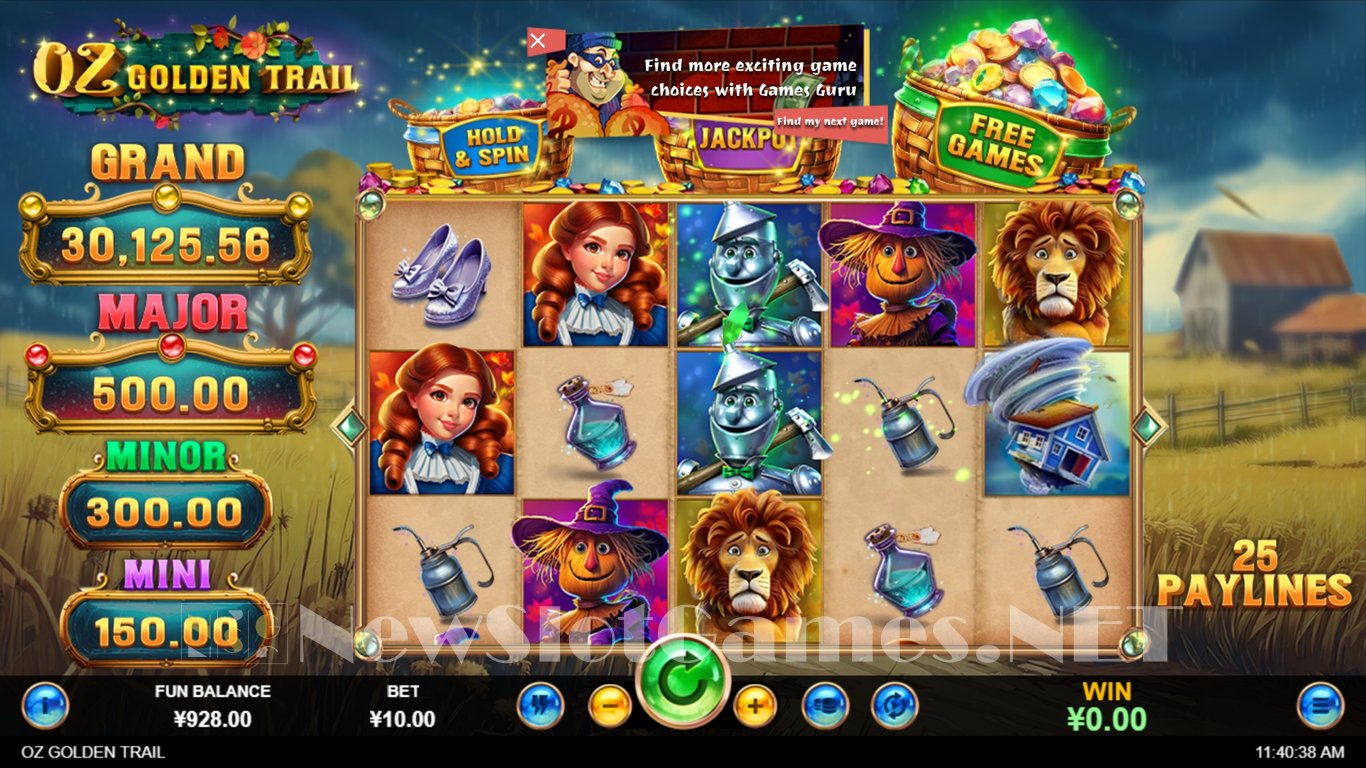 Oz Golden Trail Slot Slot Image in Demo - pic. 5