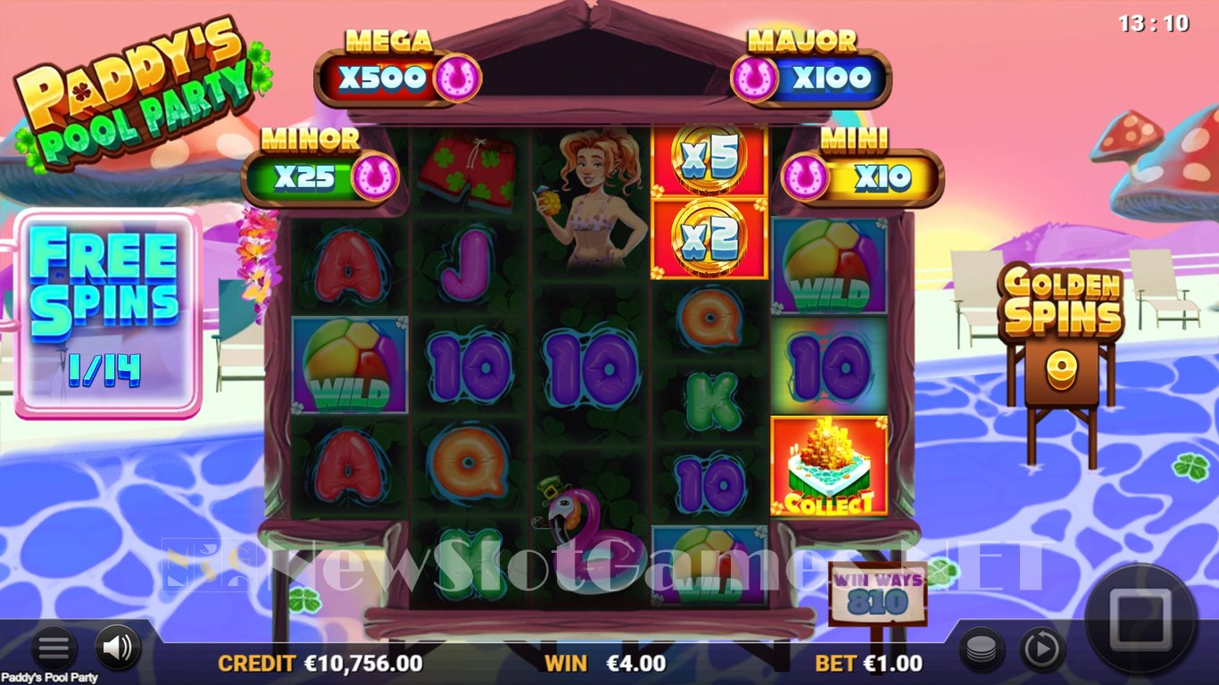 Paddys Pool Party Slot Slot Image in Demo - pic. 10