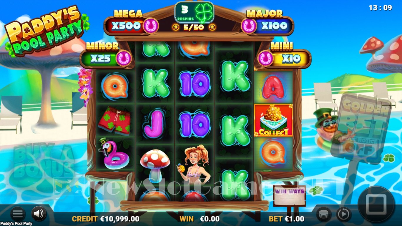 Paddys Pool Party Slot Slot Image in Demo - pic. 3