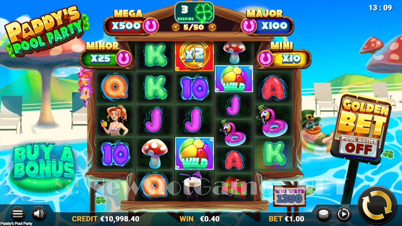 Paddys Pool Party Slot Slot Image in Demo - pic. 4