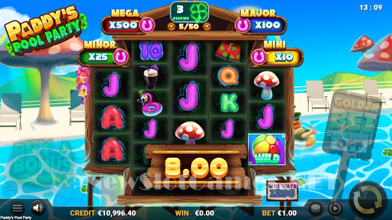 Paddys Pool Party Slot Slot Image in Demo - pic. 6