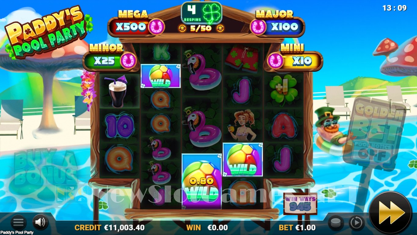 Paddys Pool Party Slot Slot Image in Demo - pic. 7