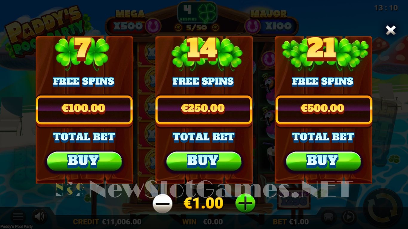 Paddys Pool Party Slot Slot Image in Demo - pic. 8