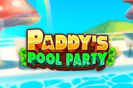 Paddys Pool Party Slot Logo