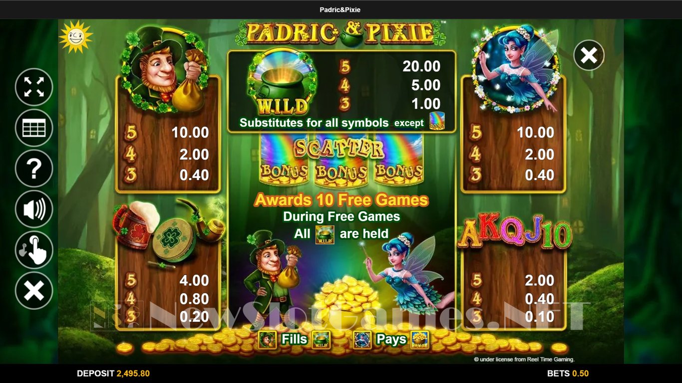 Padric & Pixie Slot Slot Image in Demo - pic. 4
