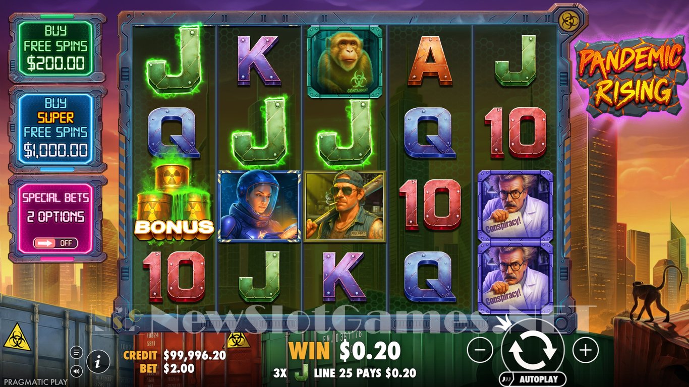 Pandemic Rising Slot Slot Image in Demo - pic. 2