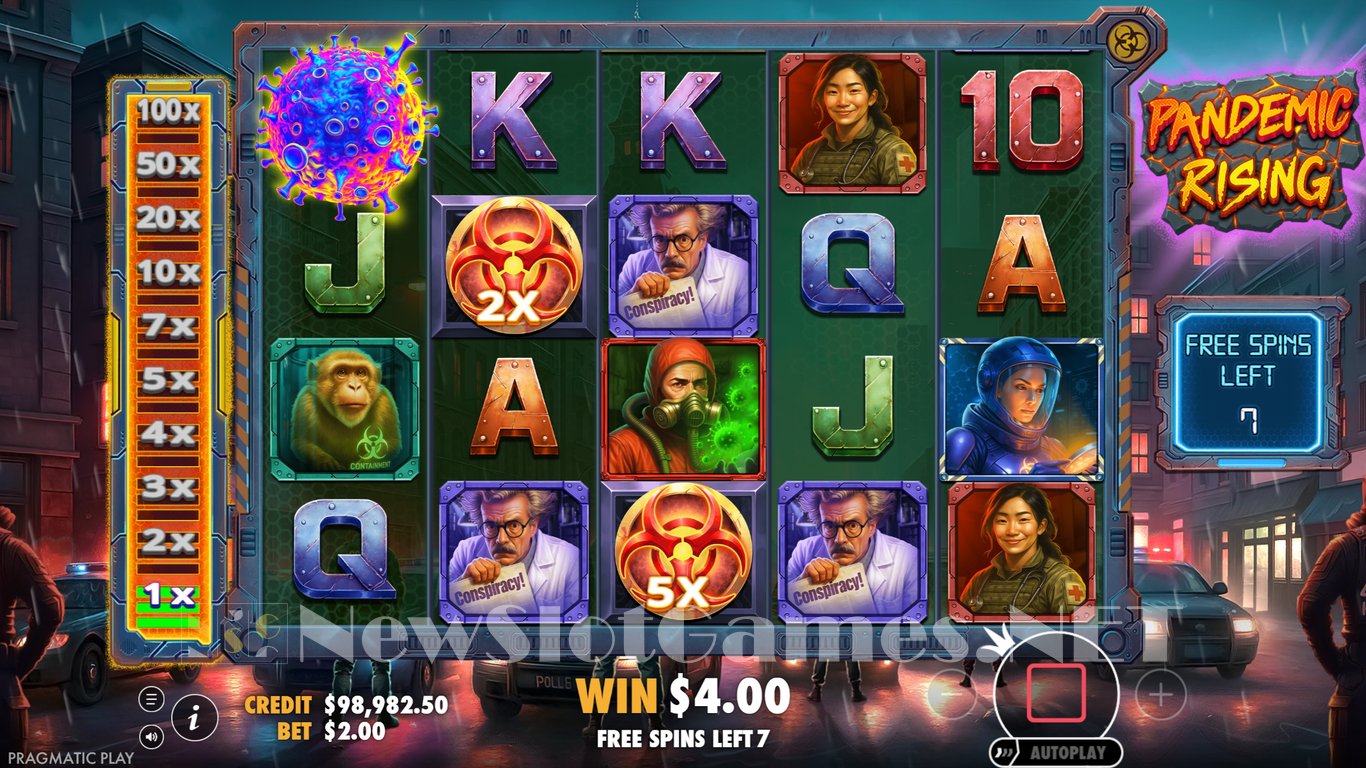 Pandemic Rising Slot Slot Image in Demo - pic. 7