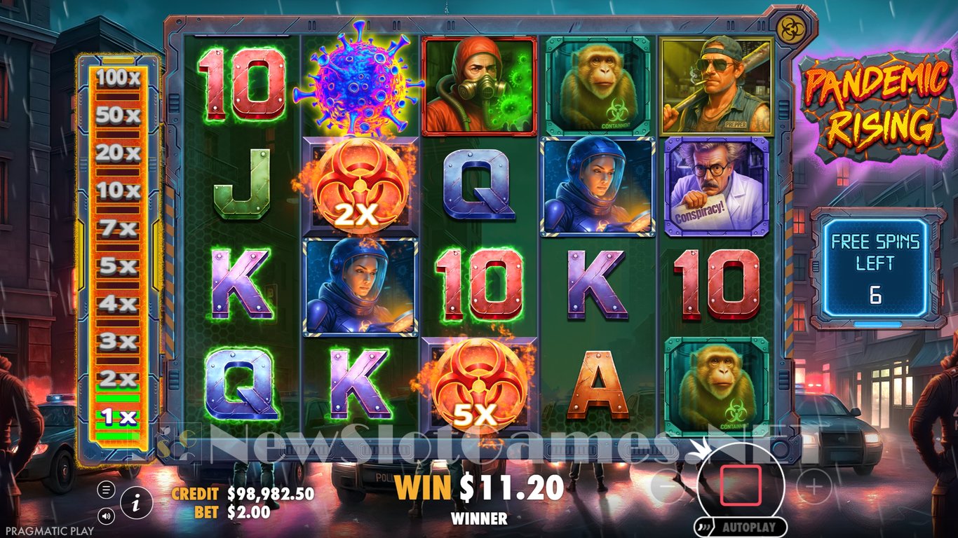 Pandemic Rising Slot Slot Image in Demo - pic. 8