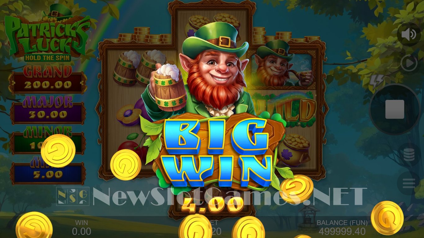 Patricks Luck Hold The Spin Slot Slot Image in Demo - pic. 5