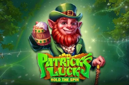 Patricks Luck Hold The Spin Slot Logo