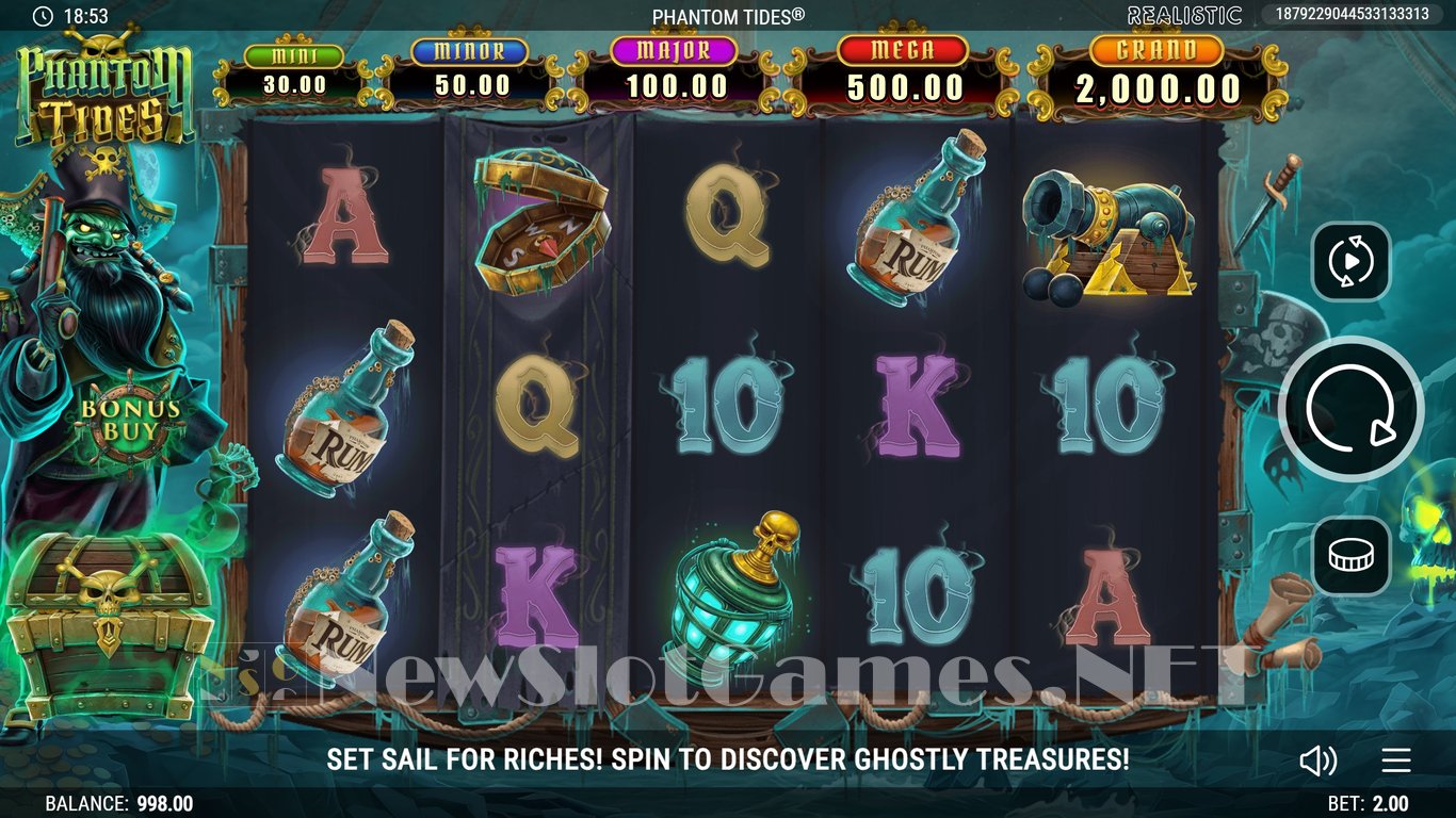 Phantom Tides Slot Slot Image in Demo - pic. 2