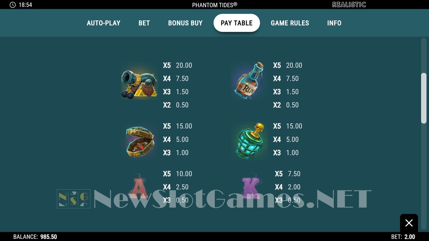 Phantom Tides Slot Slot Image in Demo - pic. 6