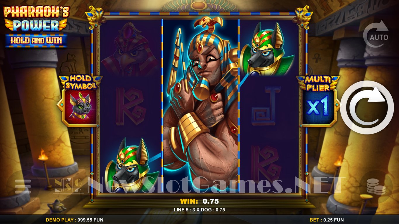 Pharaohs Power Hold and Win Slot Slot Image in Demo - pic. 2