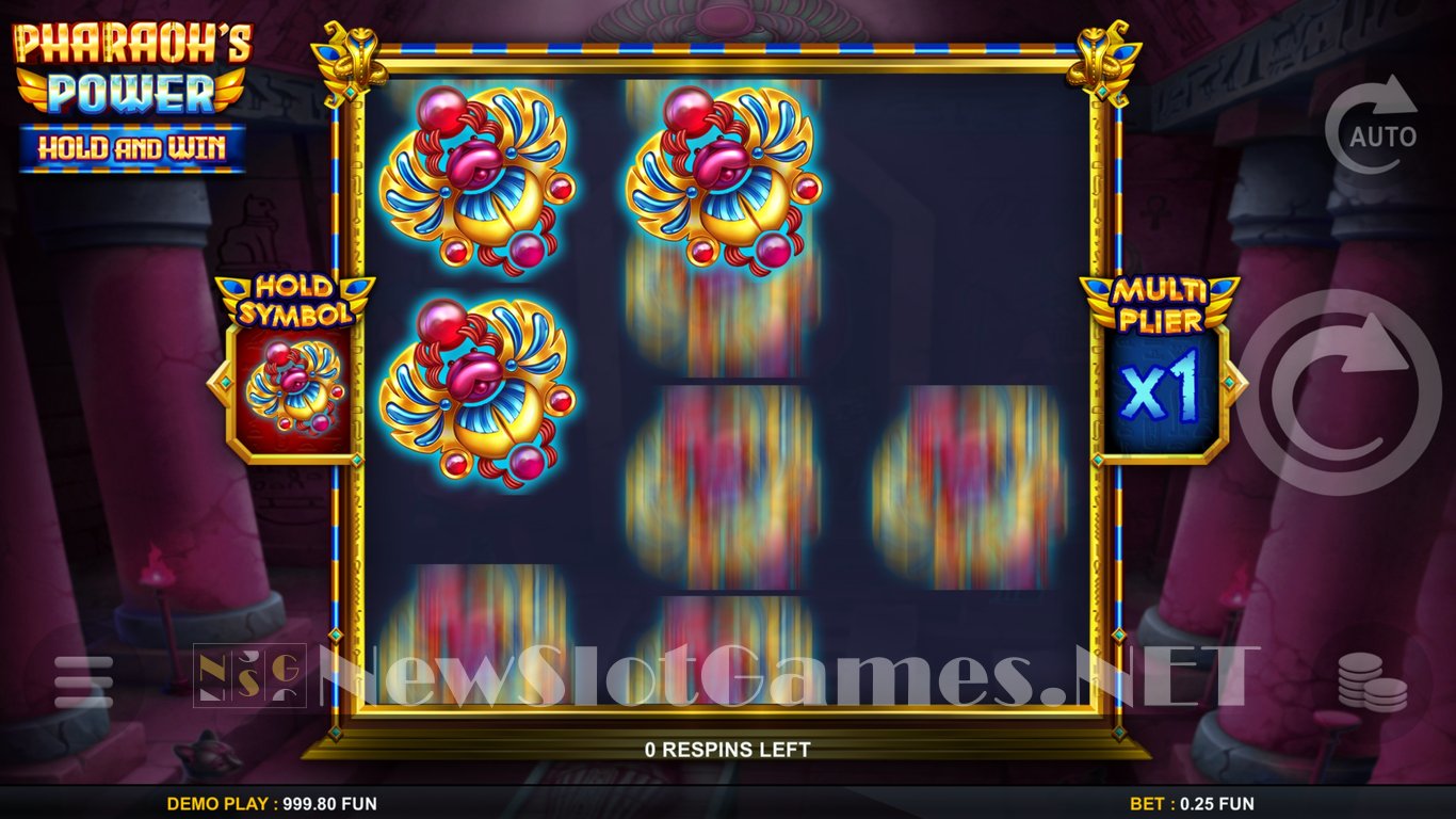 Pharaohs Power Hold and Win Slot Slot Image in Demo - pic. 3
