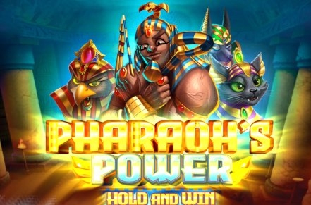 Pharaohs Power Hold and Win Slot Logo