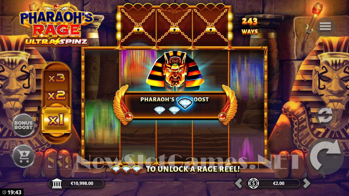 Pharaohs Rage UltraSpinz Slot Slot Image in Demo - pic. 2