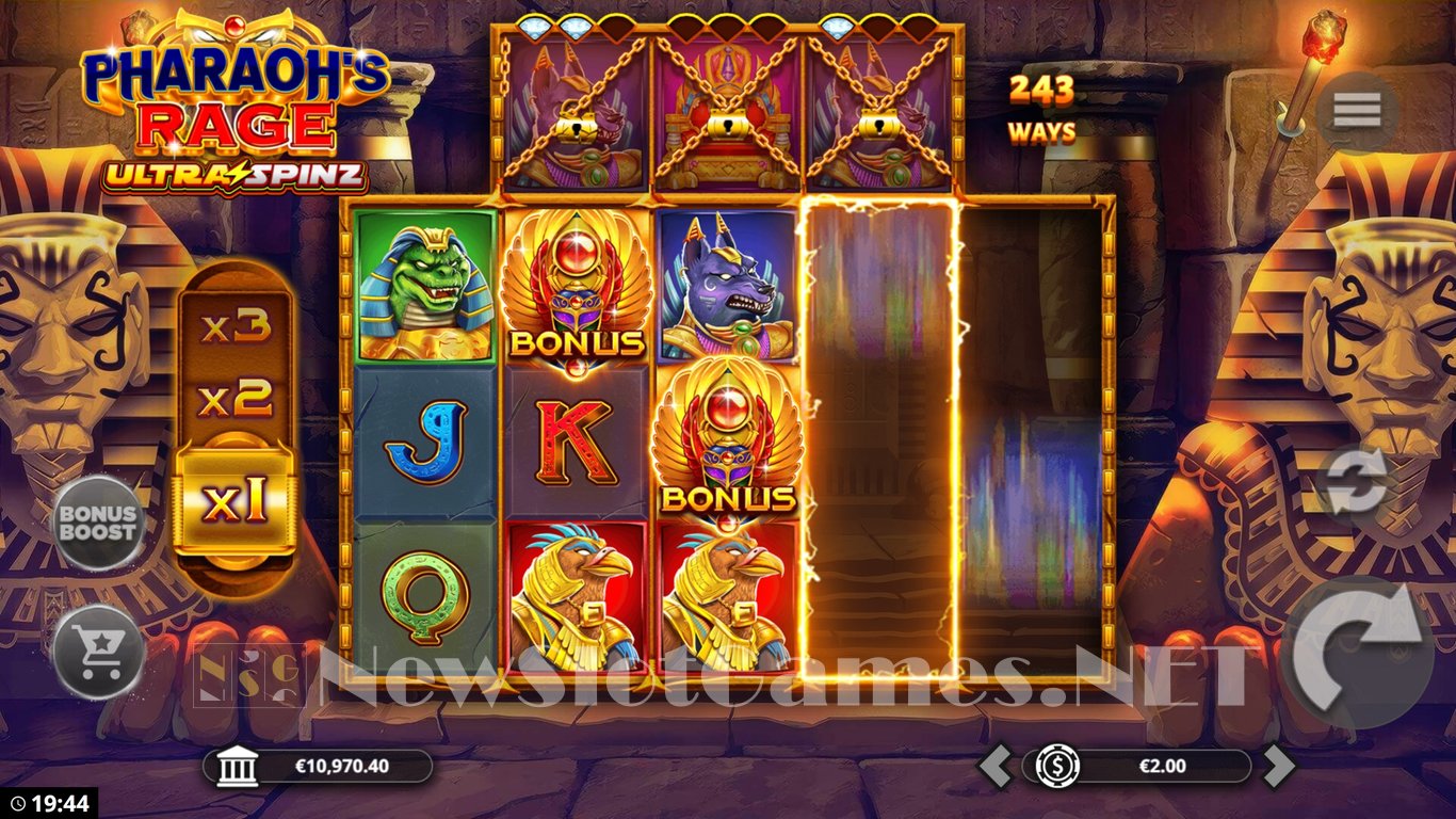 Pharaohs Rage UltraSpinz Slot Slot Image in Demo - pic. 5