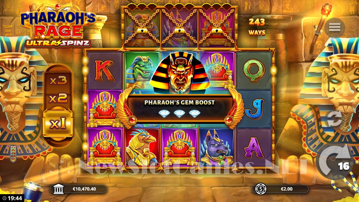 Pharaohs Rage UltraSpinz Slot Slot Image in Demo - pic. 8