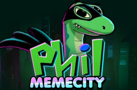 Phil Memecity Slot Logo