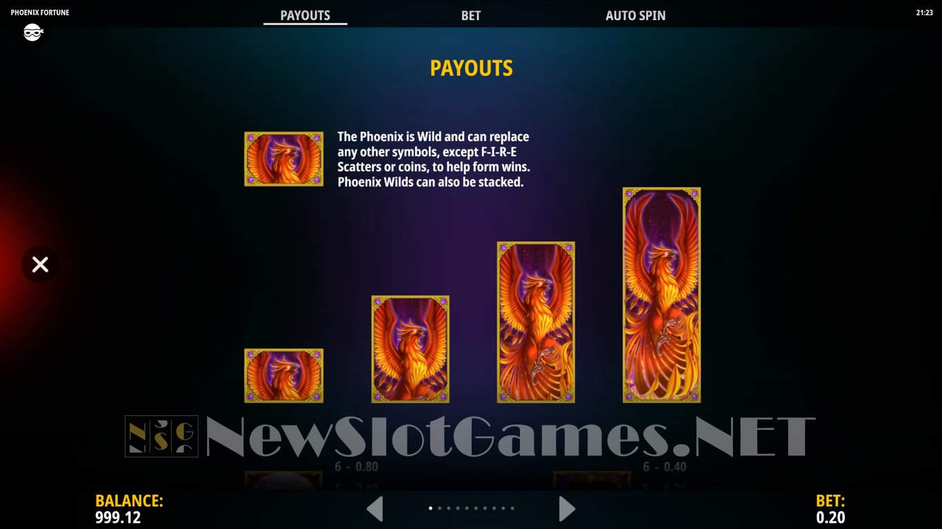 Phoenix Fortune Slot Slot Image in Demo - pic. 5