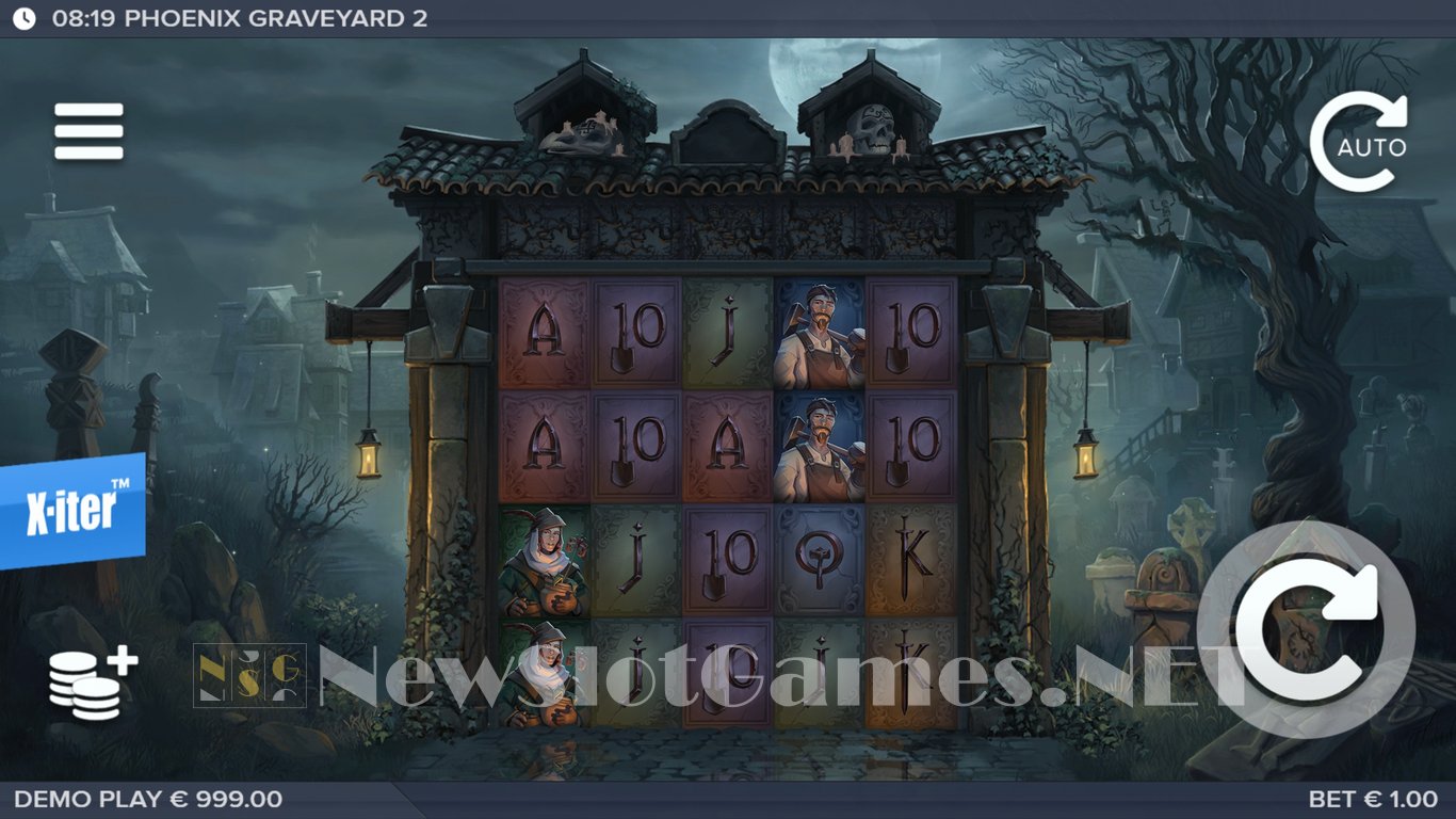 Phoenix Graveyard 2 Slot Demo Image