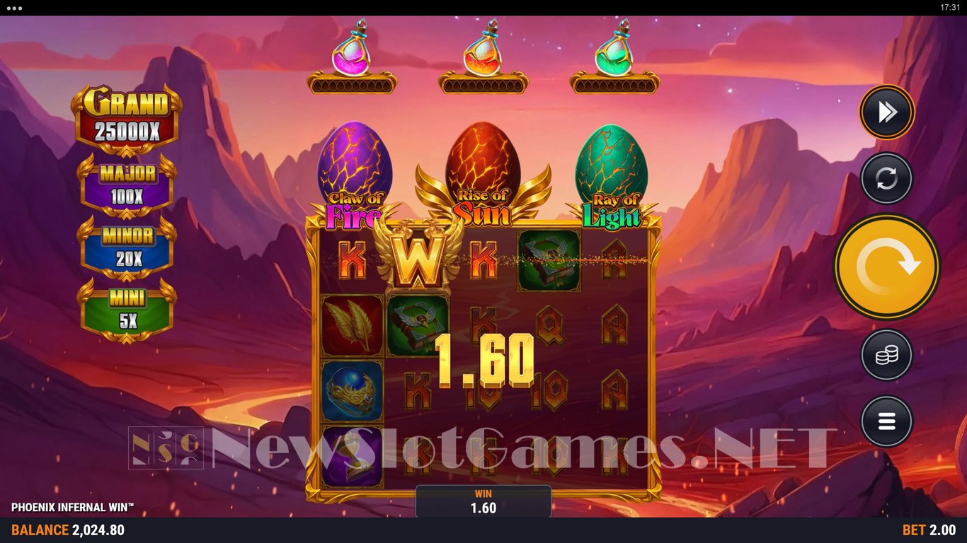 Phoenix Infernal Win Slot Slot Image in Demo - pic. 6