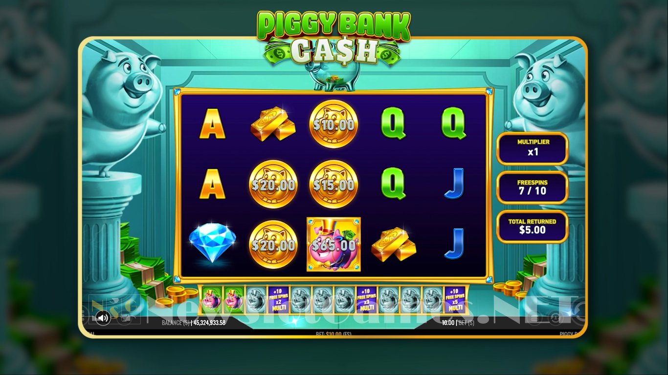 Piggy Bank Cash Slot Demo Image