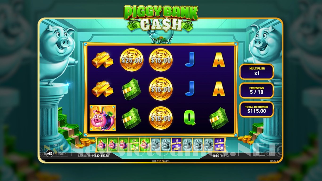 Piggy Bank Cash Slot Slot Image in Demo - pic. 3