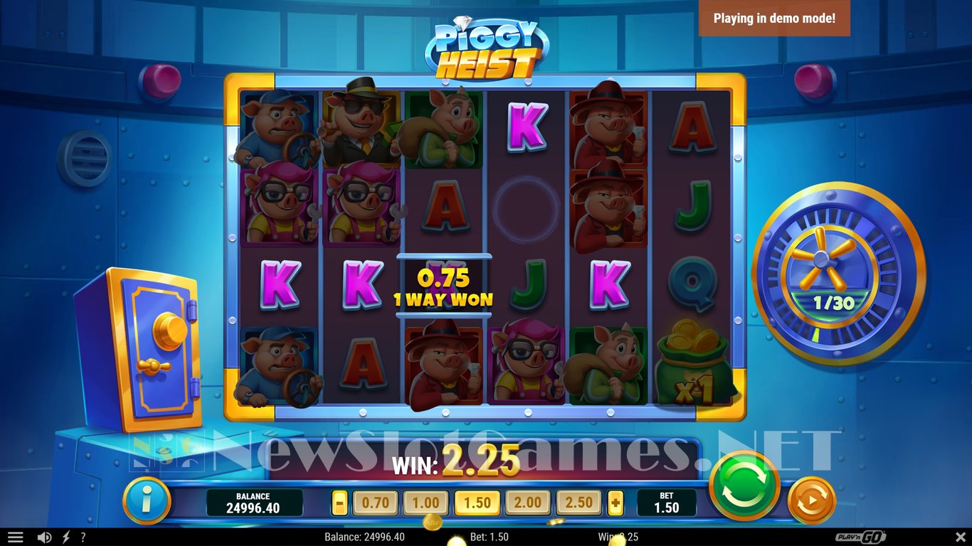 Piggy Heist Slot Slot Image in Demo - pic. 4