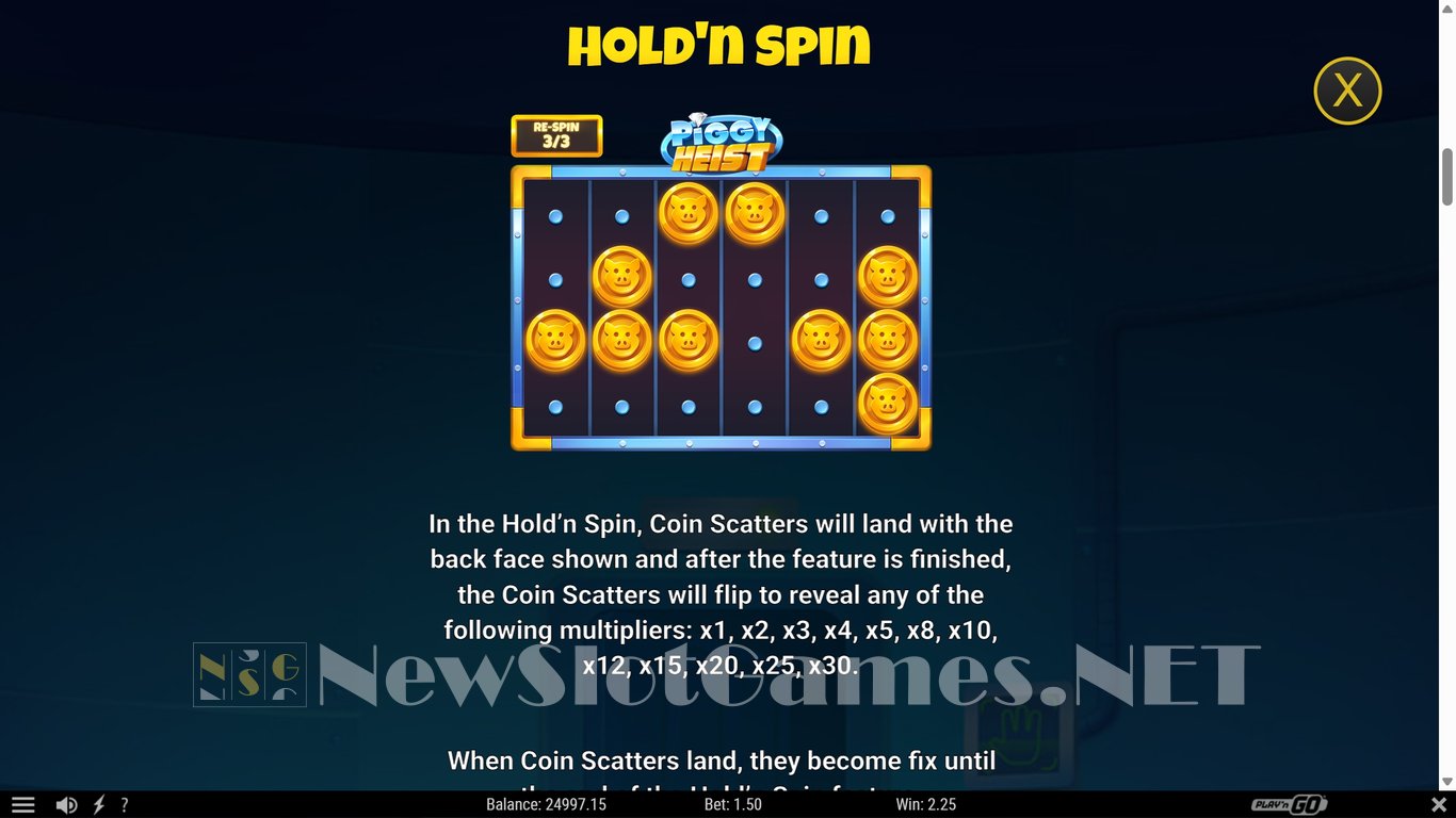 Piggy Heist Slot Slot Image in Demo - pic. 7