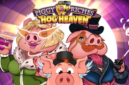 Piggy Riches 3 Hog Heaven Slot Logo