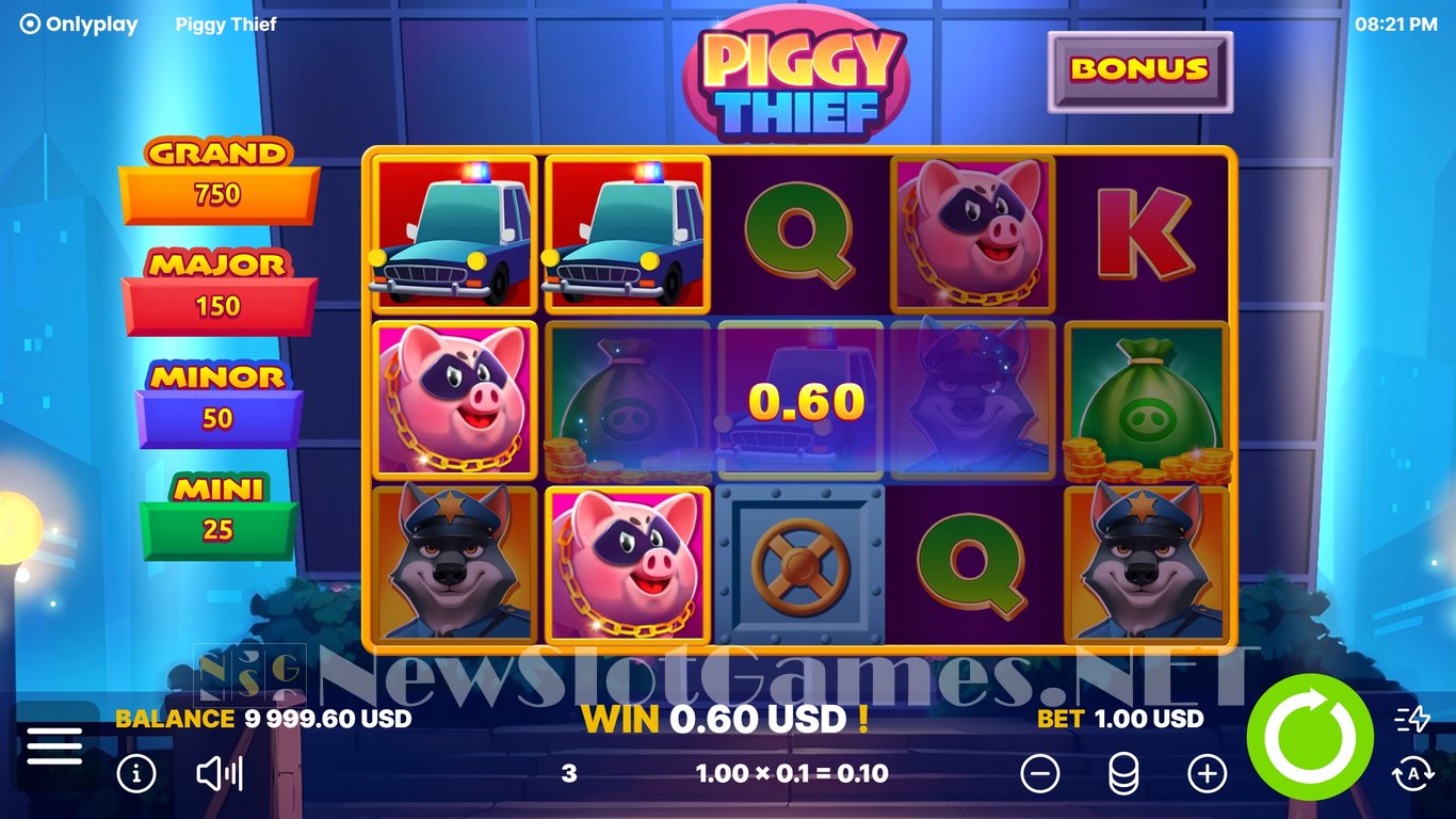 Piggy Thief Slot Slot Image in Demo - pic. 2