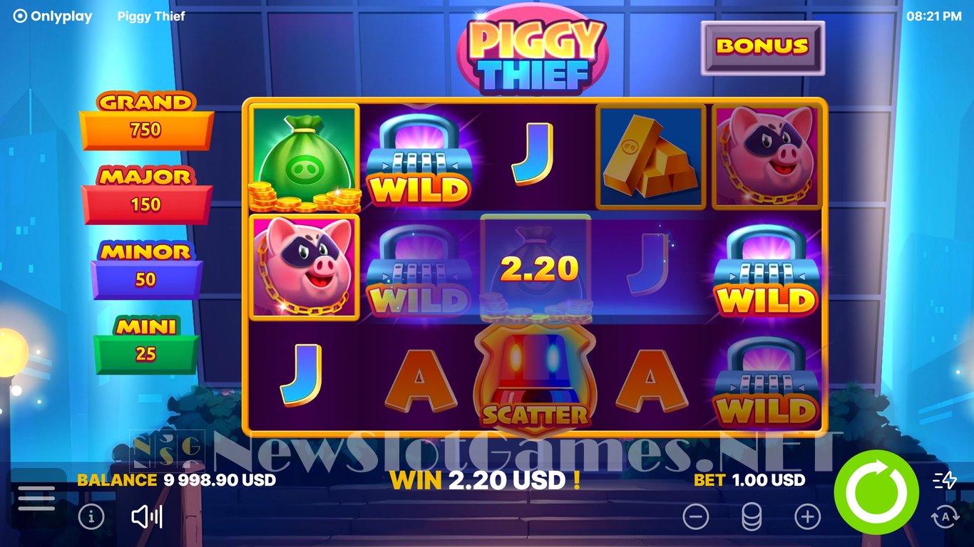 Piggy Thief Slot Slot Image in Demo - pic. 3