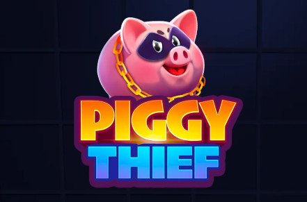 Piggy Thief Slot Logo
