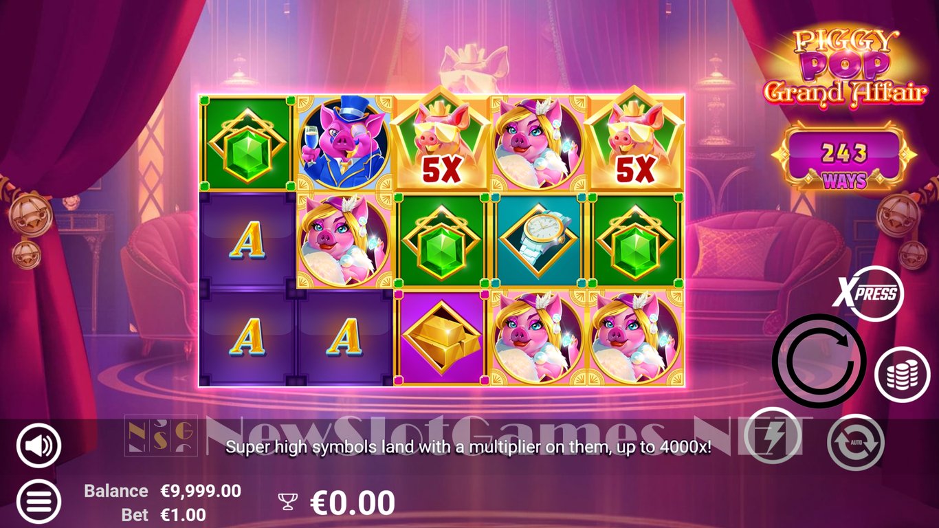 PiggyPop Grand Affair Slot Slot Image in Demo - pic. 2
