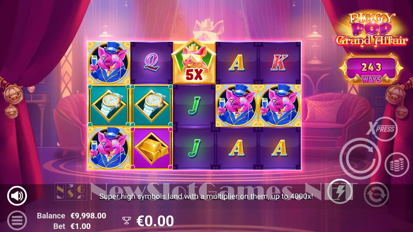 PiggyPop Grand Affair Slot Slot Image in Demo - pic. 3
