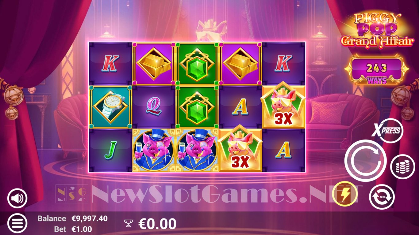 PiggyPop Grand Affair Slot Slot Image in Demo - pic. 7