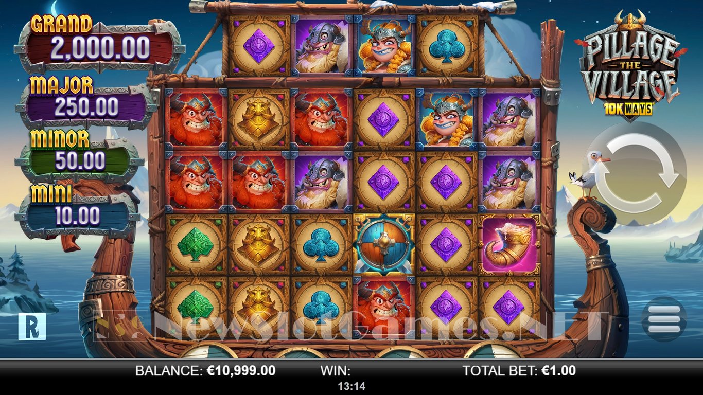 Pillage The Village 10K Ways Slot Slot Image in Demo - pic. 2