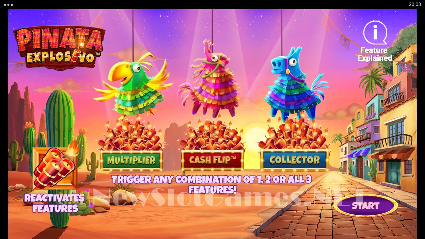 Pinata Explosivo Slot Demo Image