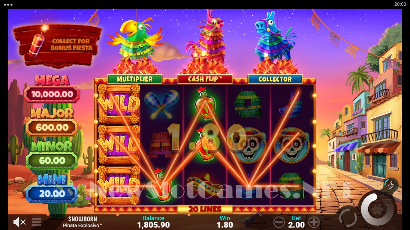 Pinata Explosivo Slot Slot Image in Demo - pic. 3