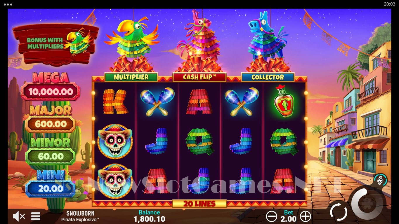 Pinata Explosivo Slot Slot Image in Demo - pic. 6