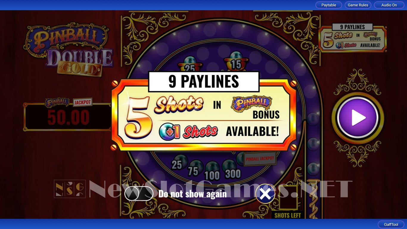 Pinball Double Gold Slot Demo Image