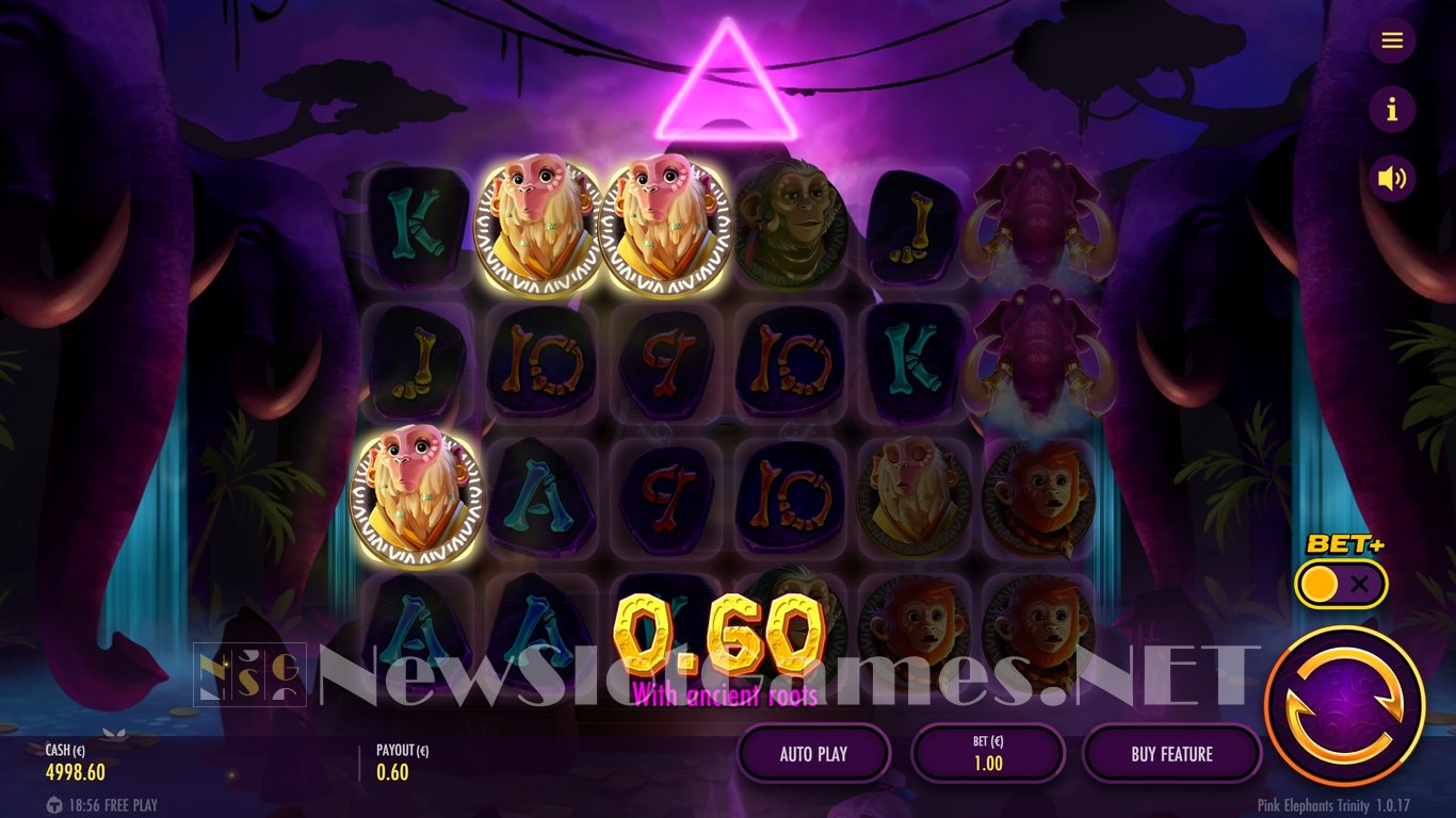 Pink Elephants Trinity Slot Slot Image in Demo - pic. 2