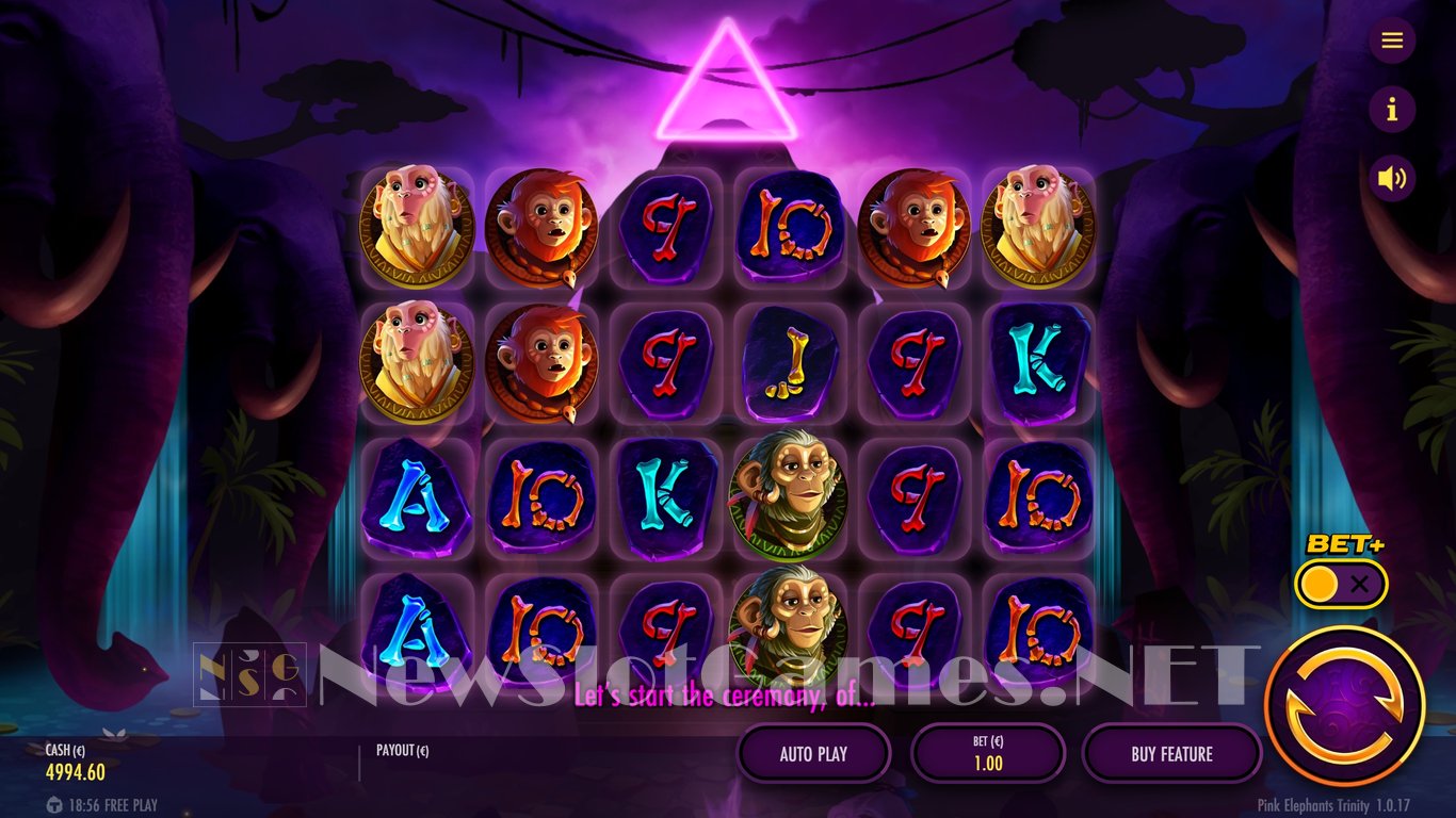 Pink Elephants Trinity Slot Slot Image in Demo - pic. 3