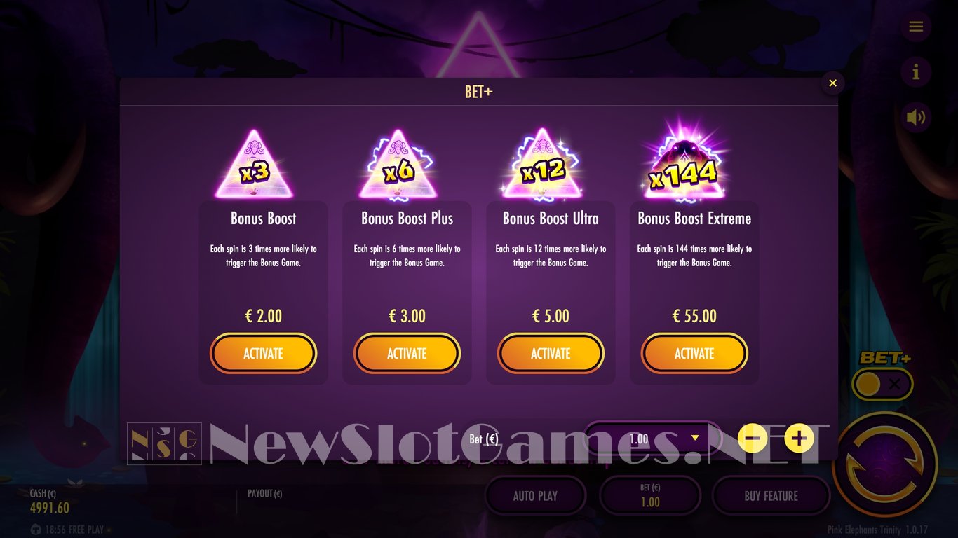 Pink Elephants Trinity Slot Slot Image in Demo - pic. 4